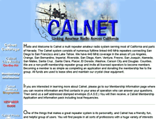 Tablet Screenshot of cal-net.org
